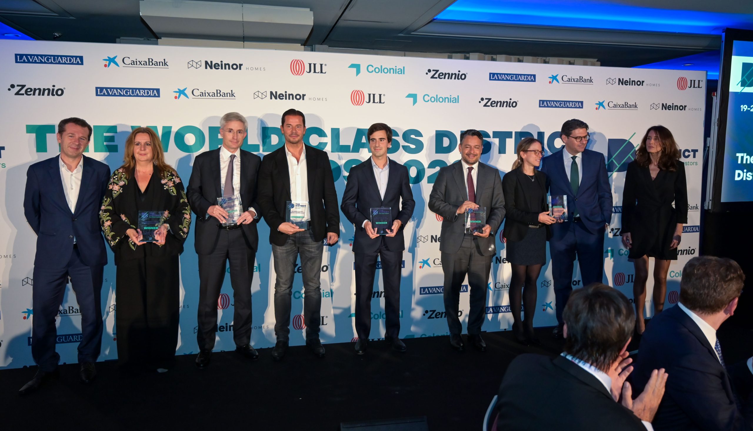 Greystar, TPG, Servihabitat, Málaga y Brickbro se alzan con los The World Class District Awards 2022